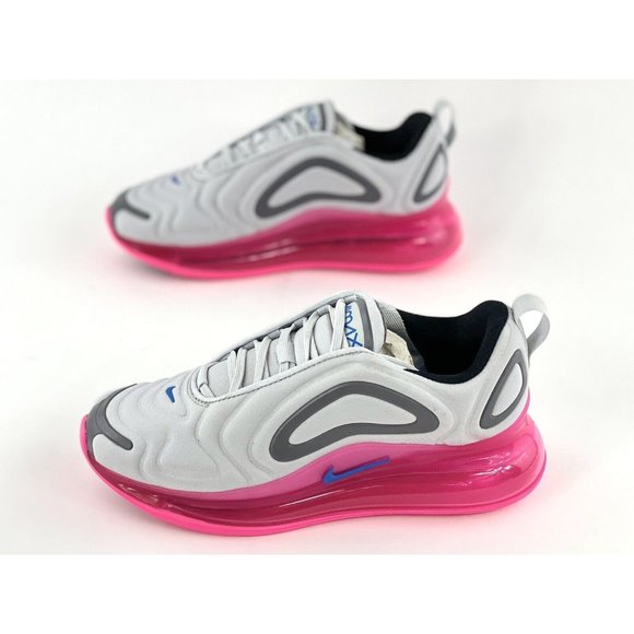 Nike Air Max 720 Gray Pink Youth Size 5Y Sneakers Shoes Youth NO SHOE BOX - Picture 3 of 11